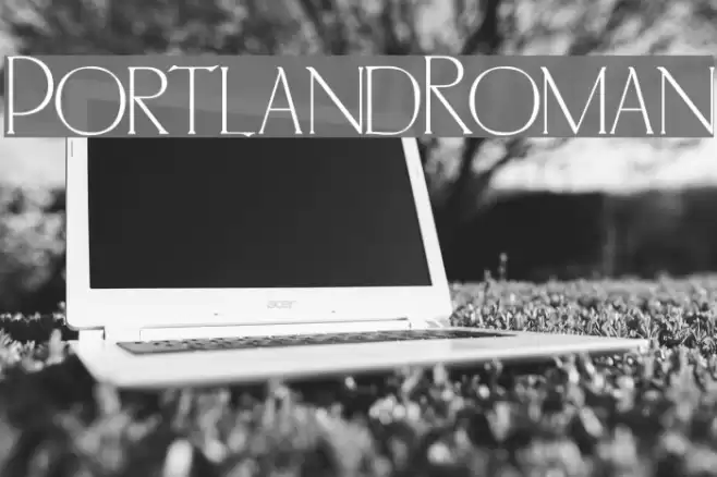 PortlandRoman Font examples