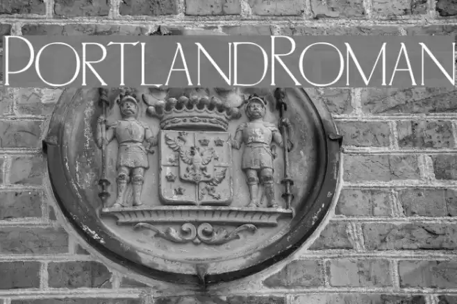 PortlandRoman Font examples