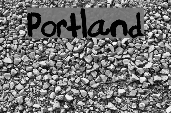 Portland Font examples