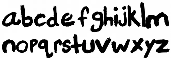 Portland फ़ॉन्ट लोअरकेस