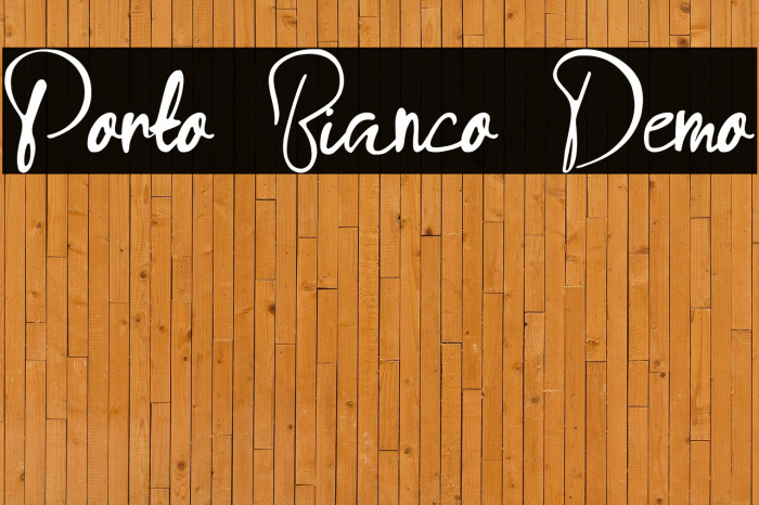Porto Bianco Demo Example 1