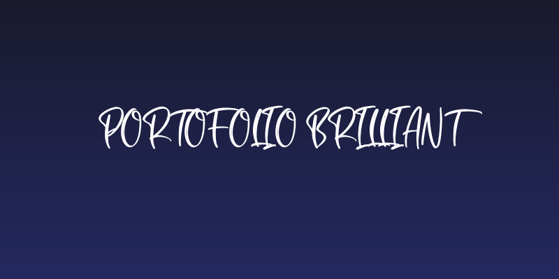 Portofolio Brilliant Social Header