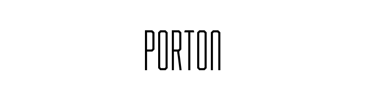 Porton  Скачать бесплатные шрифты