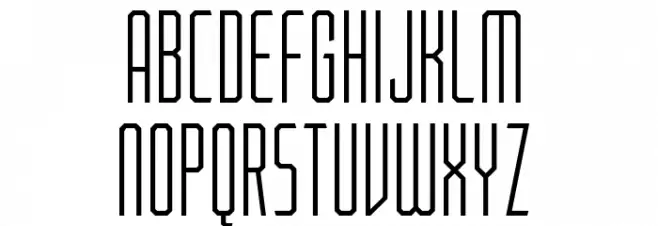 Porton Font LOWERCASE