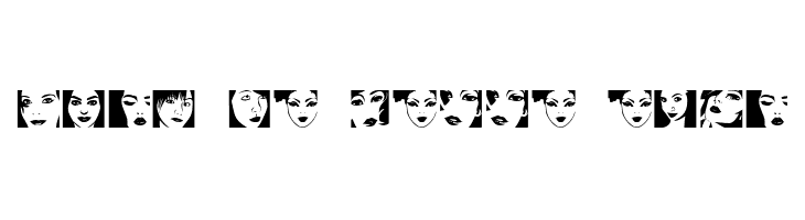 Portraits de Femmes Regular  Free Fonts Download
