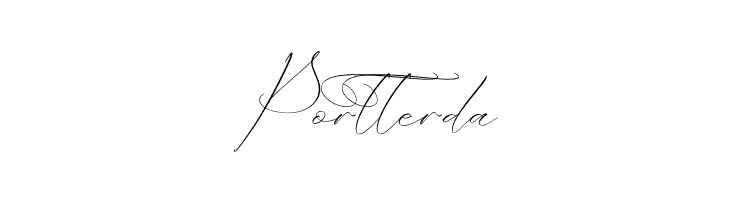 Portterda  Free Fonts Download