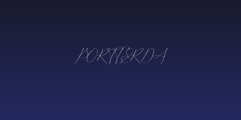 Portterda Social Header