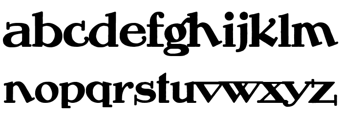 Portugal Vintage Font LOWERCASE