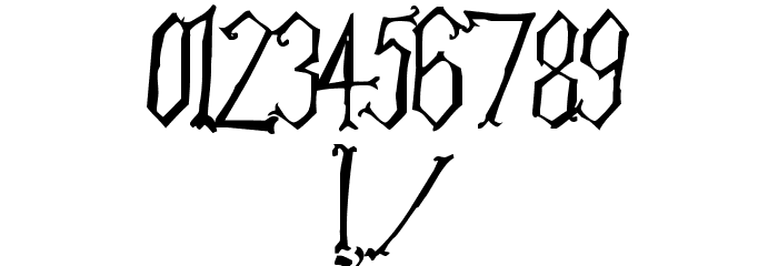 Posche Font OTHER CHARS