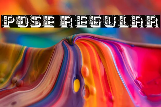 Pose Regular Example 1