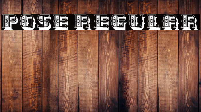 Pose Regular Example 2