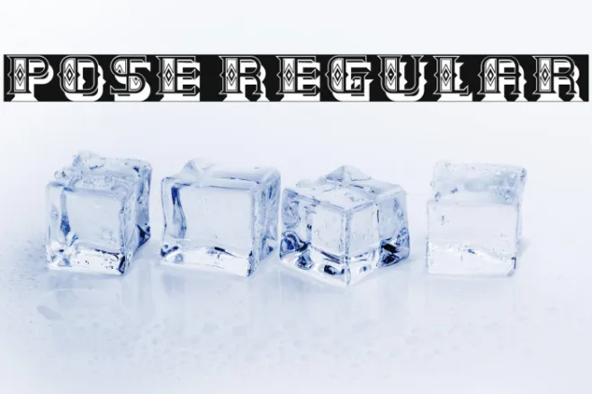 Pose Regular Example 3