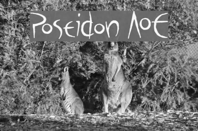 Poseidon AOE Font examples