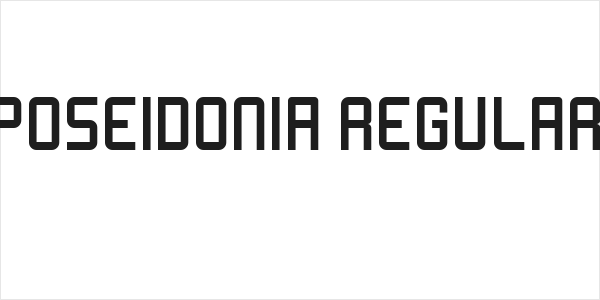 Poseidonia Regular Logo