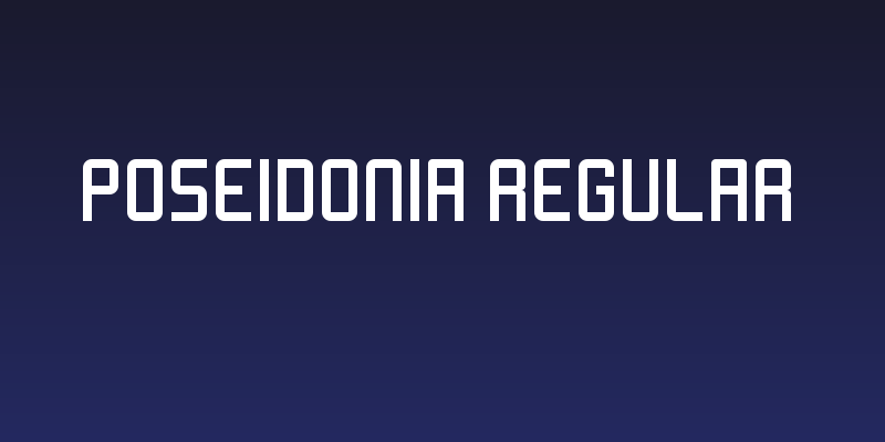 Poseidonia Regular Social Header