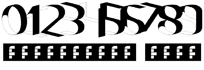 Poser Regular Font OTHER CHARS