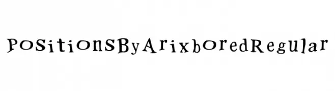 Positions By Arixbored Regular  تنزيل الخطوط