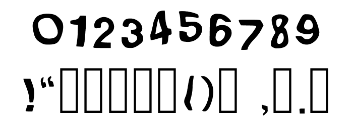 Positions By Arixbored Regular Font OTHER CHARS