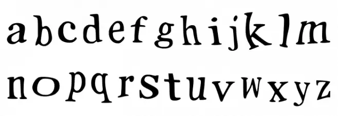 Positions By Arixbored Regular Шрифта строчной