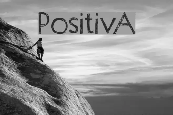 PositivA Font examples