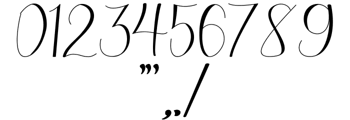 Positive-Attitude Font OTHER CHARS