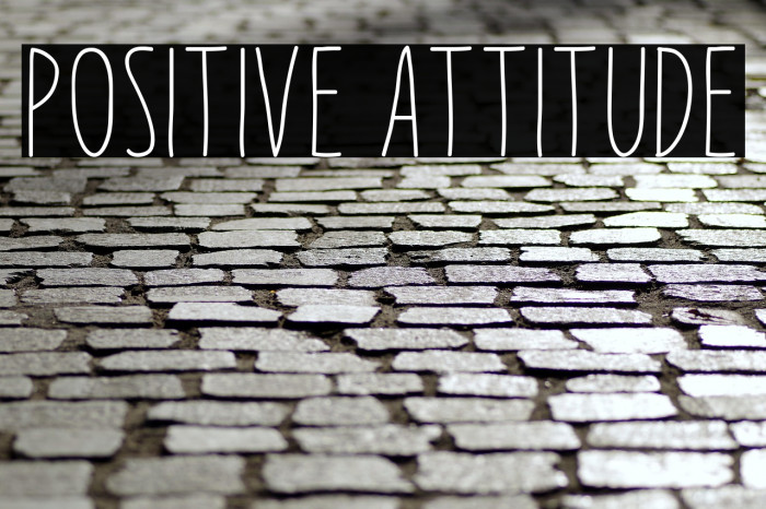 Positive Attitude Example 3