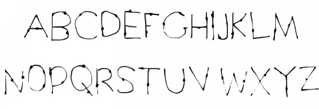Positive Medium خط أحرف كبيرة