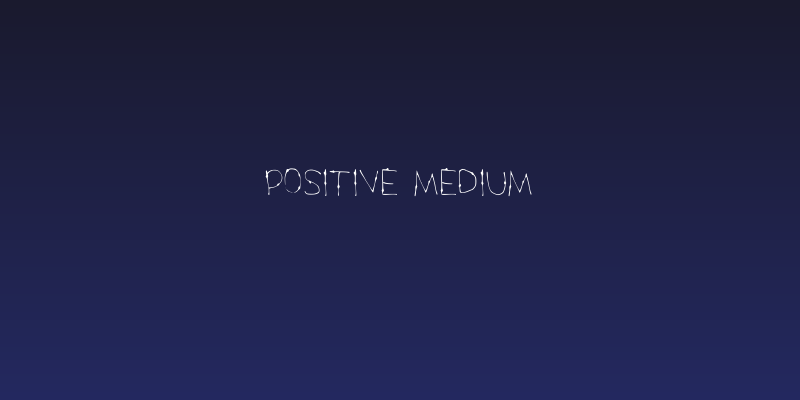 Positive Medium Social Header