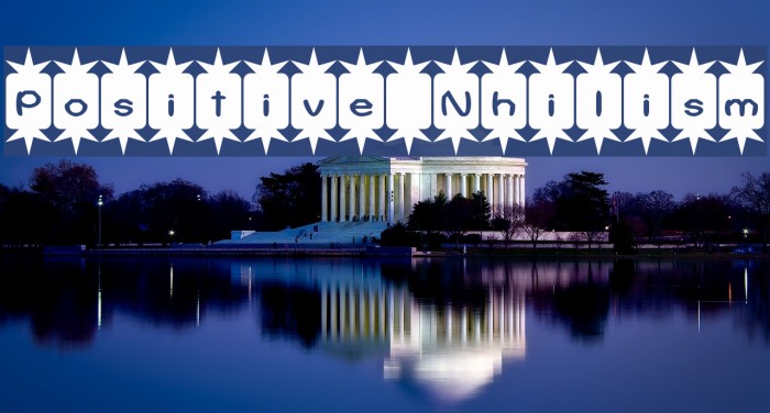Positive Nhilism Font examples
