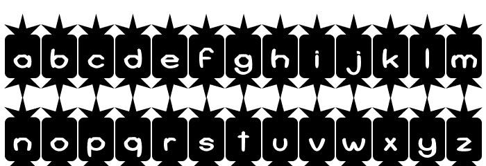 Positive Nhilism Font LOWERCASE