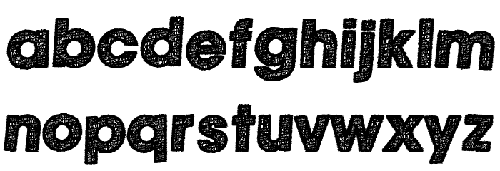 Positive Reinforcement Font LOWERCASE