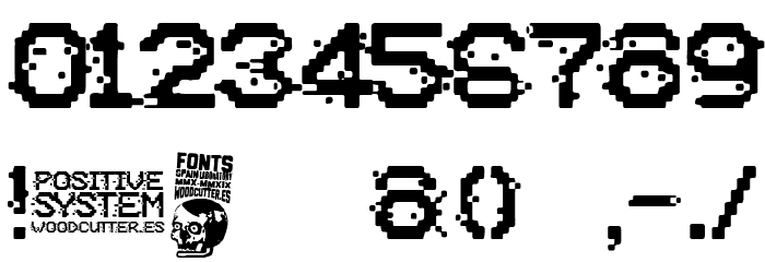 Positive System Font OTHER CHARS