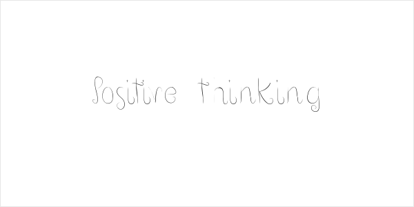 Positive thinking Logo