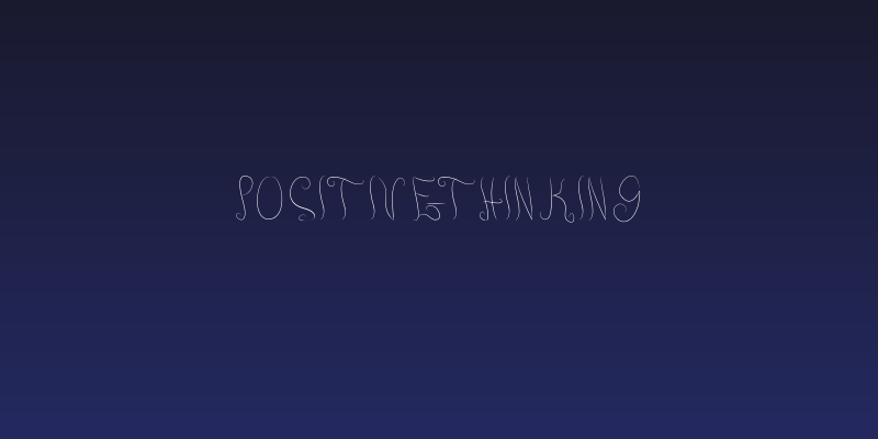 Positive-thinking Social Header