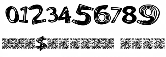 PositiveWarp Font OTHER CHARS