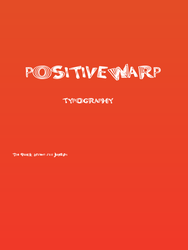 PositiveWarp Poster