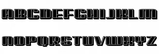 Possession Filled Regular Font OTHER CHARS