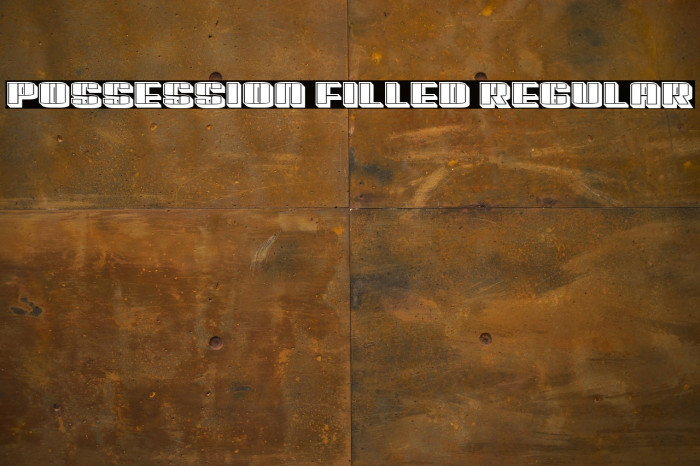 Possession Filled Regular Example 2