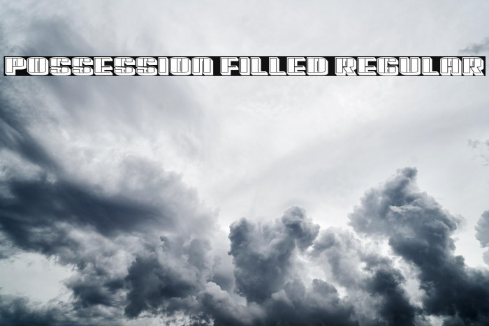 Possession Filled Regular Example 3