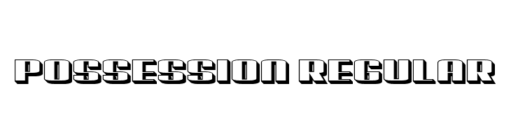 Possession Regular  नि: शुल्क फ़ॉन्ट्स डाउनलोड
