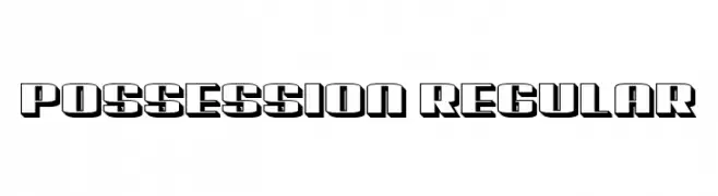 Possession Regular  baixar fontes gratis