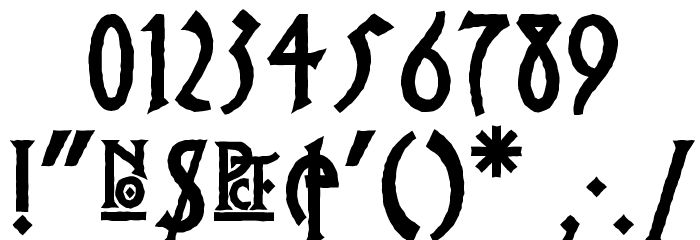 Possum Saltare NF Font OTHER CHARS