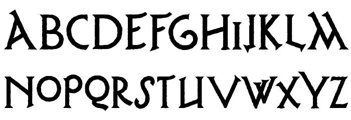 Possum Saltare NF Font LOWERCASE