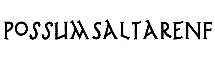 PossumSaltareNF  Fuentes Gratis Descargar