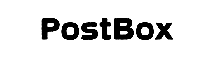 Post Box  नि: शुल्क फ़ॉन्ट्स डाउनलोड
