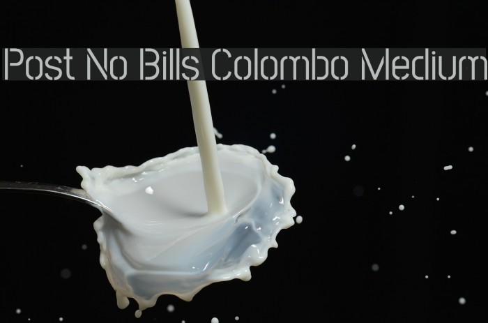 Post No Bills Colombo Medium Example 3