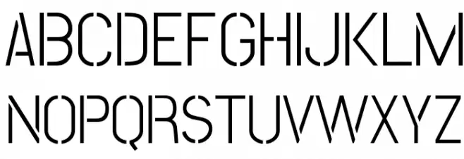 Post No Bills Colombo Regular Schriftart Groß