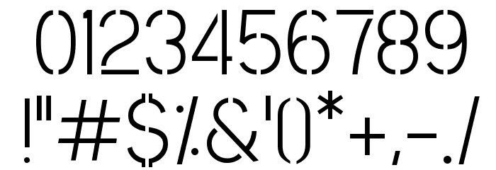 Post No Bills Jaffna Regular Font OTHER CHARS
