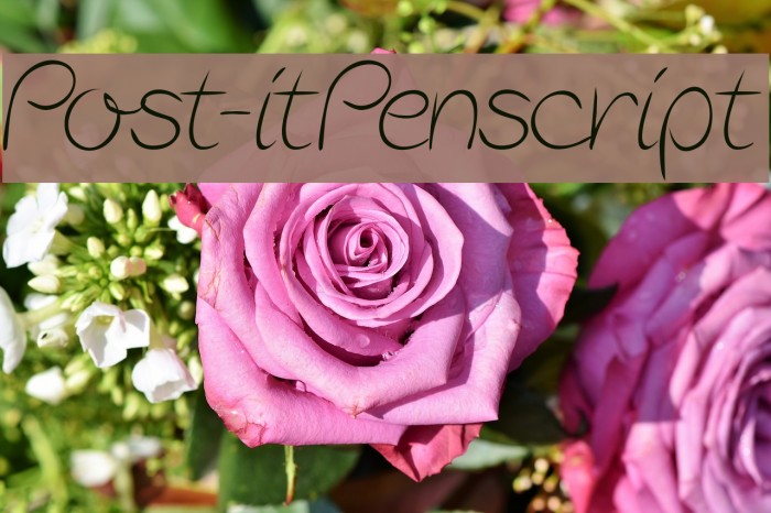 Post-itPenscript Example 1