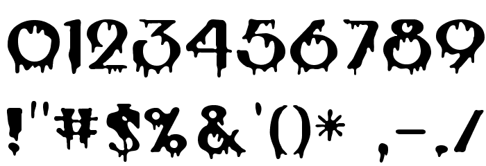 PostCrypt Font OTHER CHARS